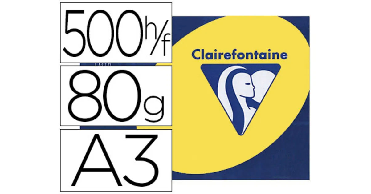CLAIREFONTAINE TROPHÉE JAUNE SOLEIL A3