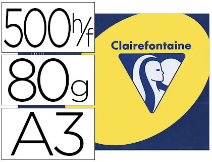 CLAIREFONTAINE TROPHÉE JAUNE SOLEIL A3