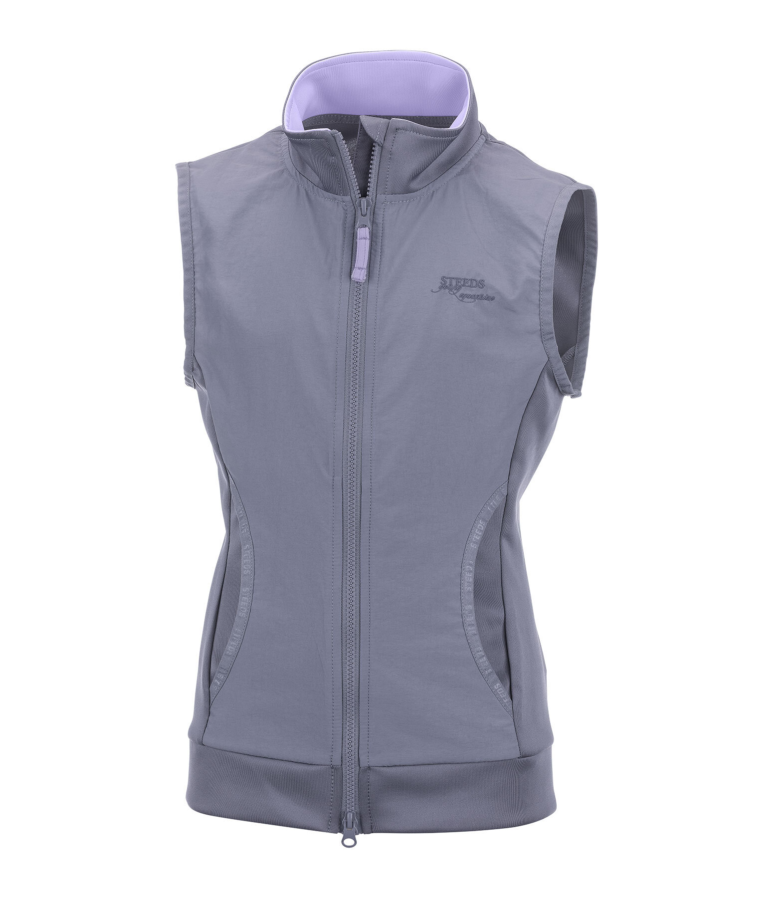 Gilet d'équitation stretch bi-matière Enfant  Hedi