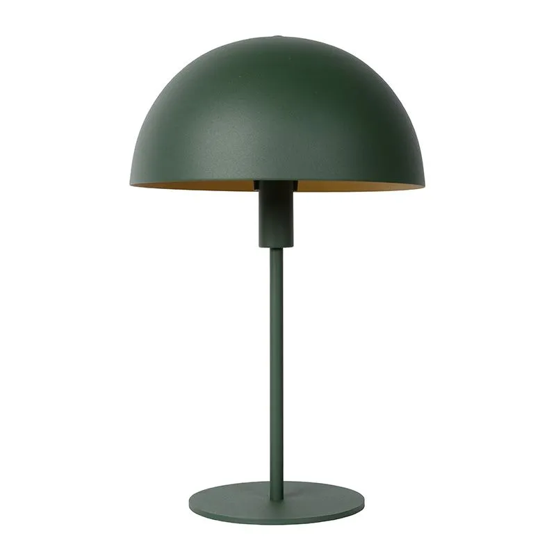Groene moderne tafellamp, Siemon, metaal