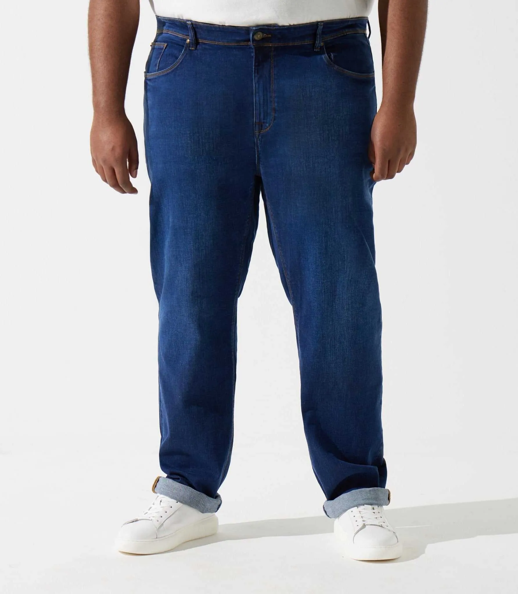 Jean hydroless permanent bleu moyen TECHNOBT