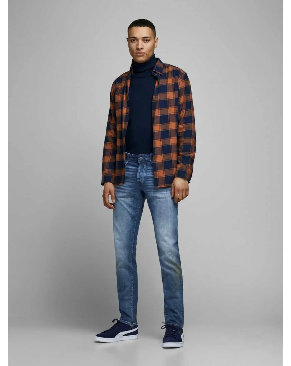 Jeans Glenn coupe slim JACK AND JONES