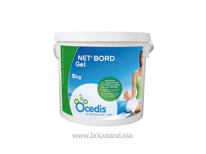 Nettoyant ligne d'eau gel NET'BORD 5 Kg - Ocedis