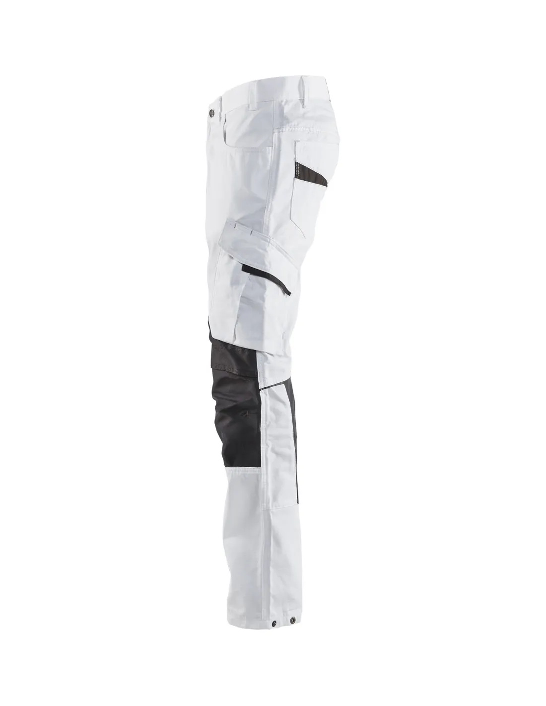 Pantalon Peintre +stretch Blanc/Gris foncé | 109513301098 - Blaklader