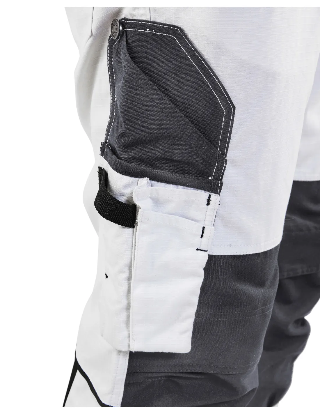 Pantalon Peintre +stretch Blanc/Gris foncé | 109513301098 - Blaklader