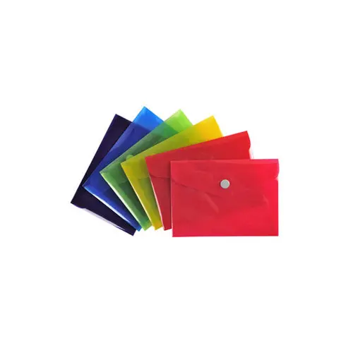 Pochette pression Iderama en polypropylène - Couleurs assorties - EXACOMPTA