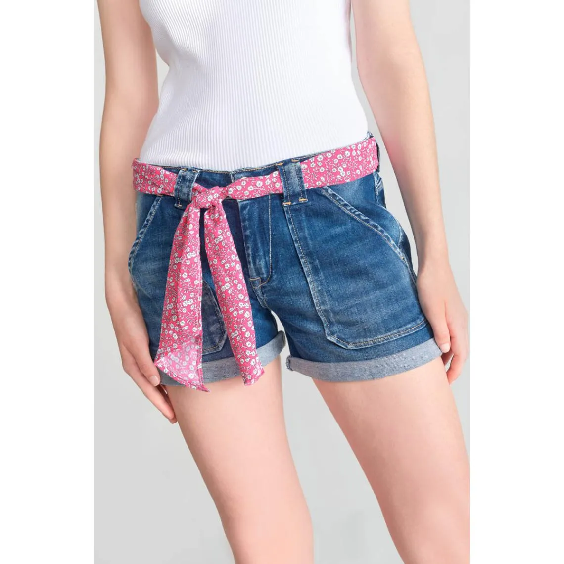Short en jeans BLOOM bleu | 3 Suisses