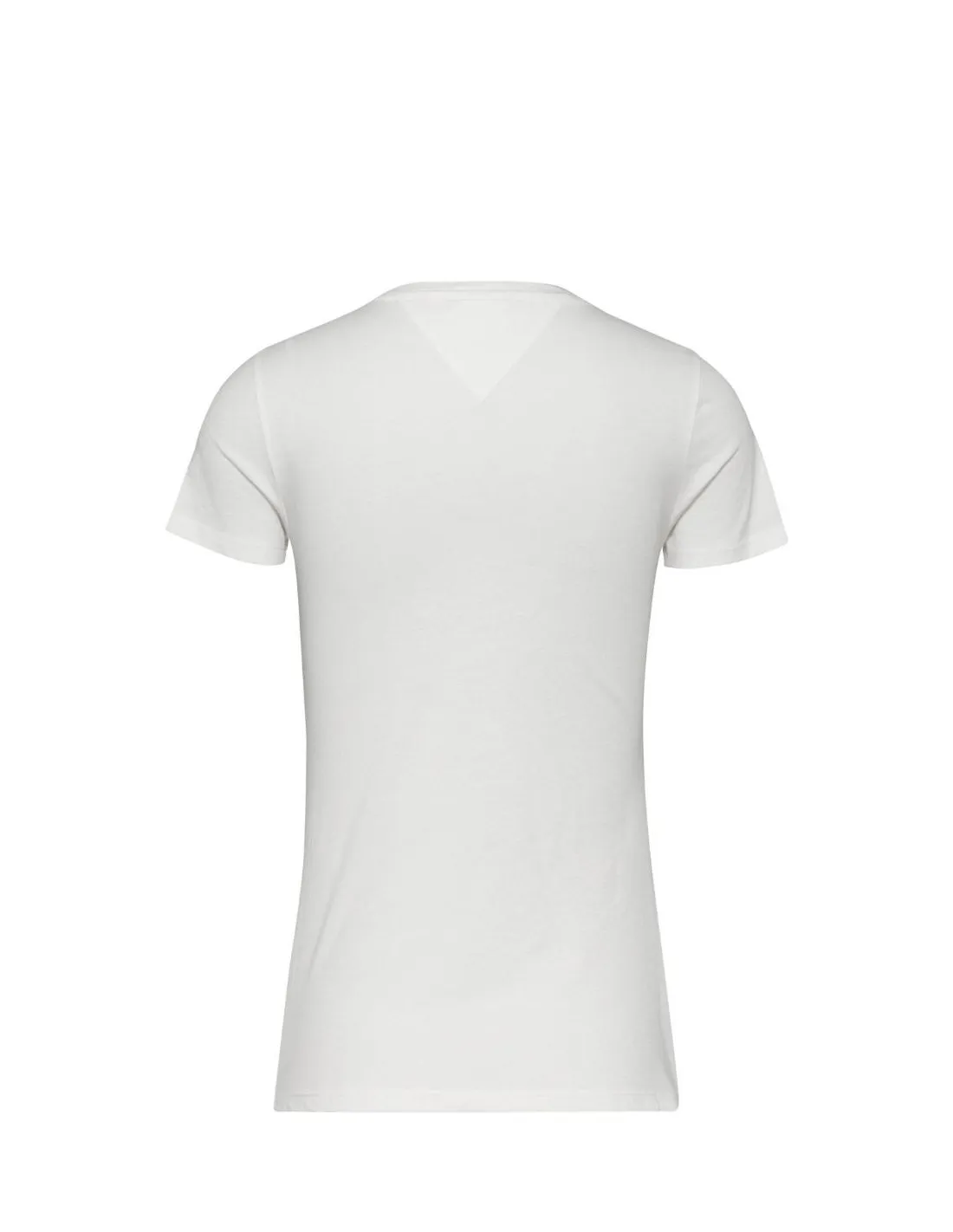 T Shirt Femme Tommy Jeans Ref 57225 YBL Ecru