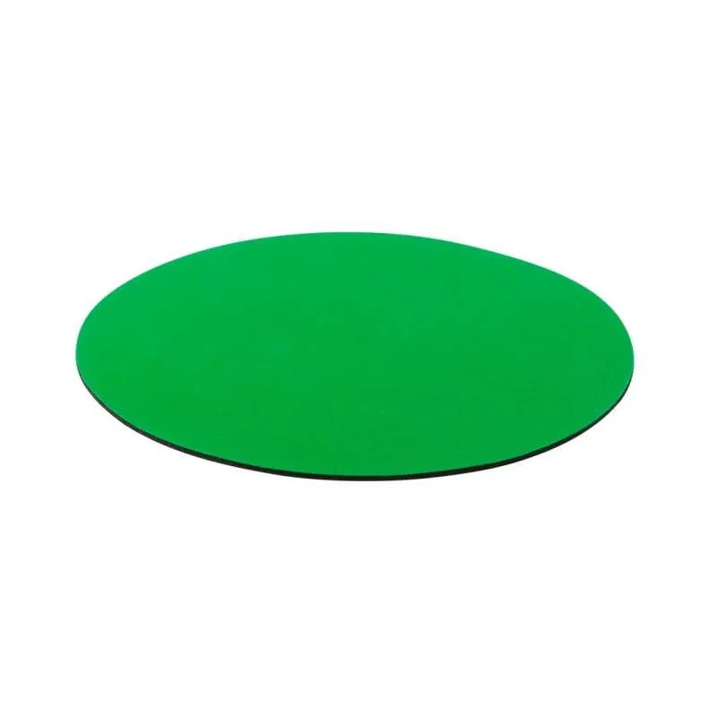 Tapis de souris rond en polyester doux