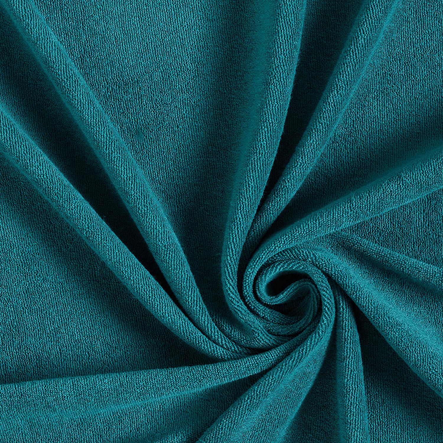 Tissu éponge Stretch Uni – pétrole